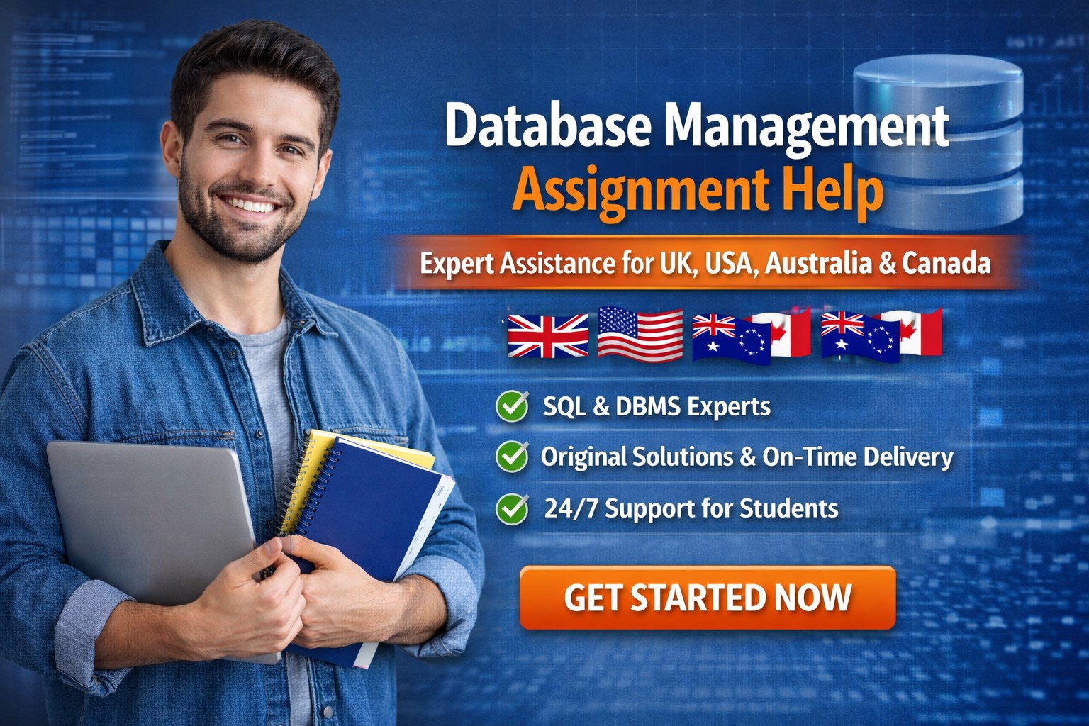 Database Management Assignment Help Online for UK USA Australia Students